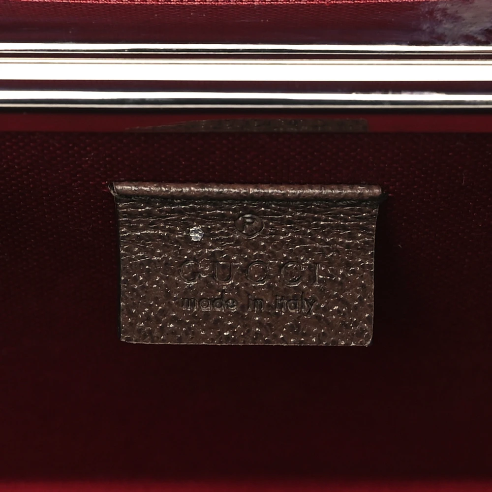 Gucci Medium Globe-Trotter Beauty Case Brown GG Supreme Monogram Canvas Silver Hardware