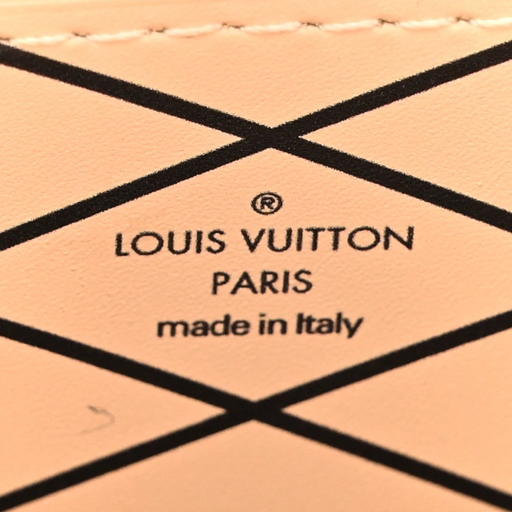 Louis Vuitton Pochette Trunk Verticale Black Monogram Canvas Brass Hardware