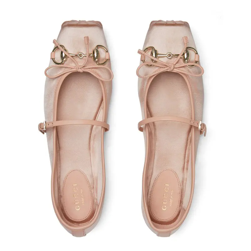 Gucci pink Ballet Shoes Flat Shoes