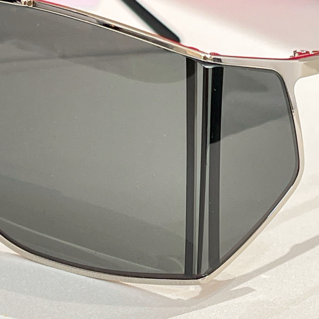 Saint Laurent square frame glasses black silver/black gold/black/brown color Size 60口14-130