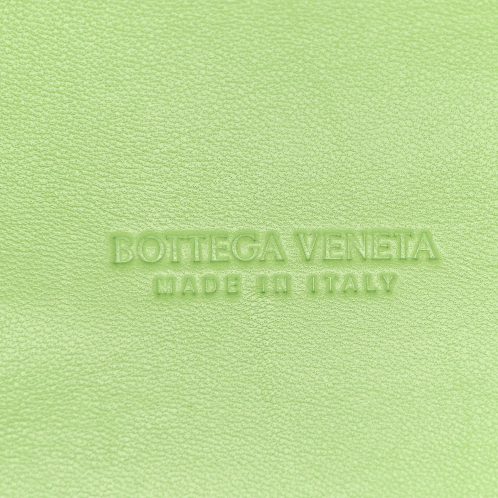 Bottega Veneta Mini Intrecciato Cabat Light Green Nappa Leather