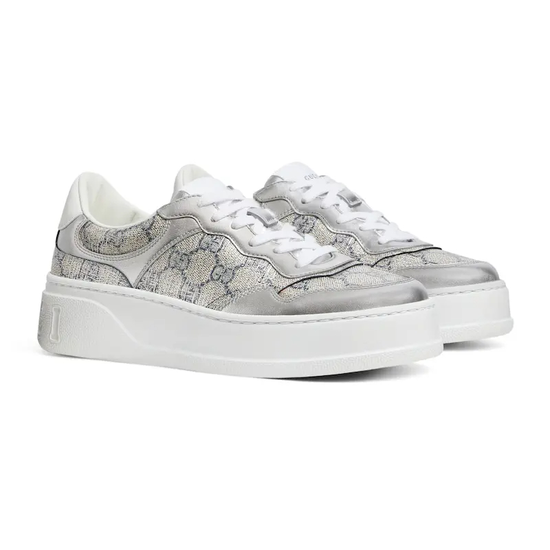Gucci GG printed embossed sports shoes  Sneakers