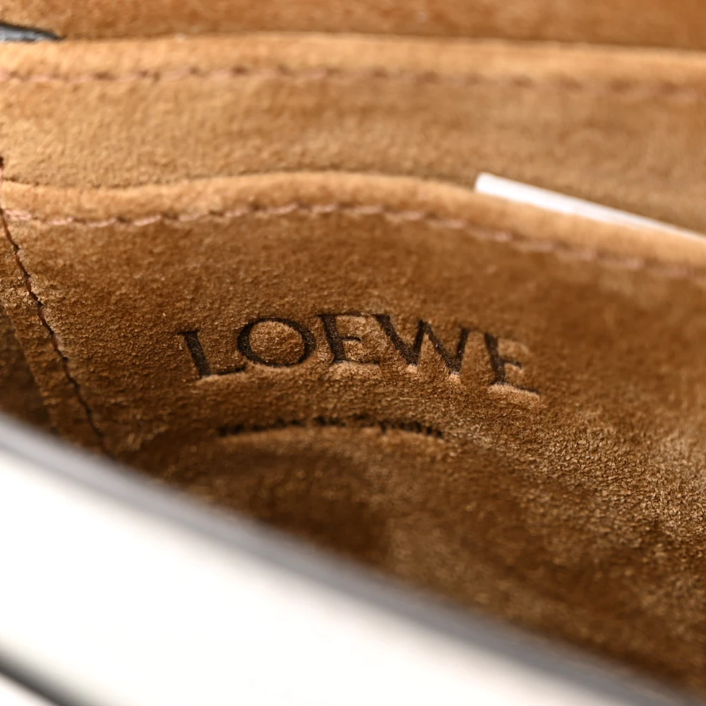 Loewe Gate Belt Bag Mini Kaolin Calfskin Leather Gold Hardware