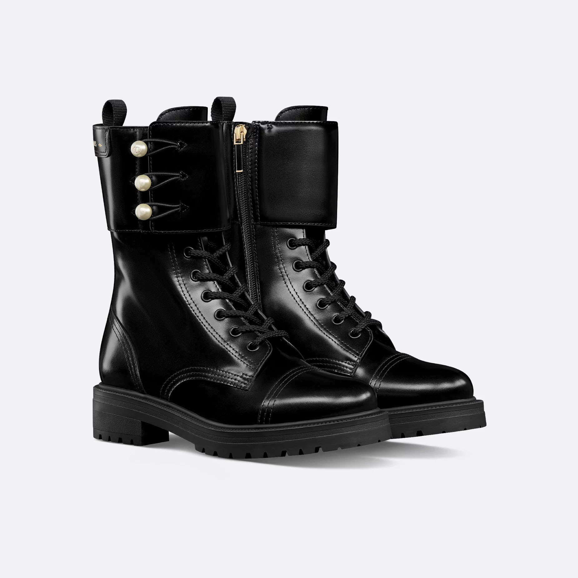 Dior black ankle boots