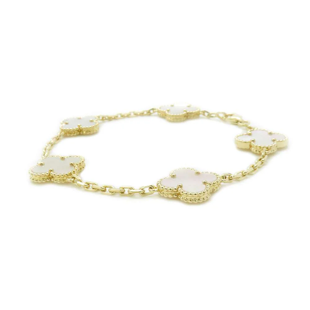 Van Cleef & Arpels Vintage Alhambra Bracelet 5 motifs