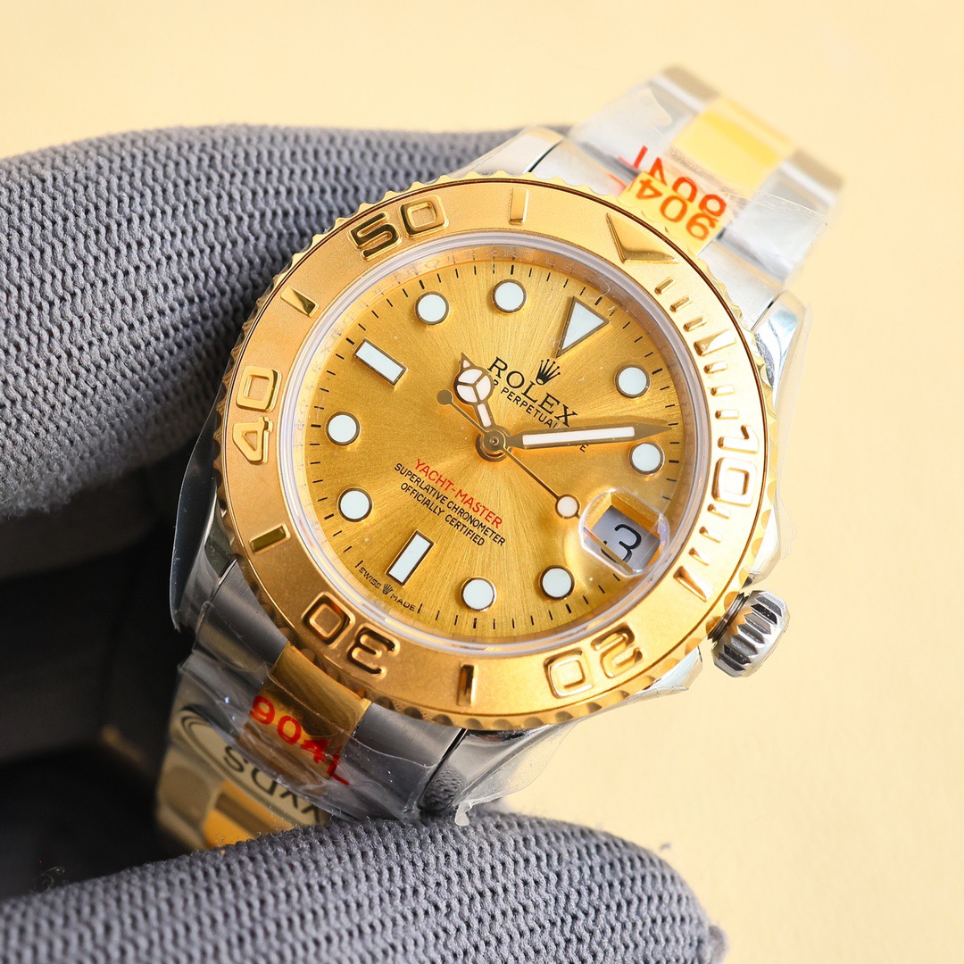ROLEX-YACHT MASTER-REF.16623 Champagne Color-40MM