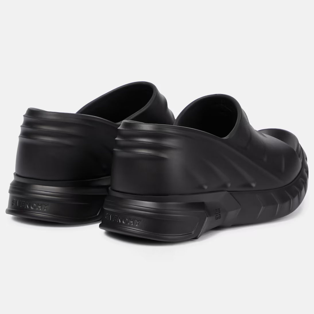 GIVENCHY Black wedge sandal slippers