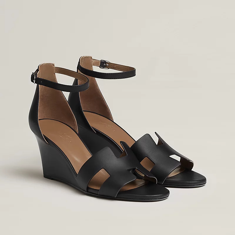 HERMES  Legend Black Sandal