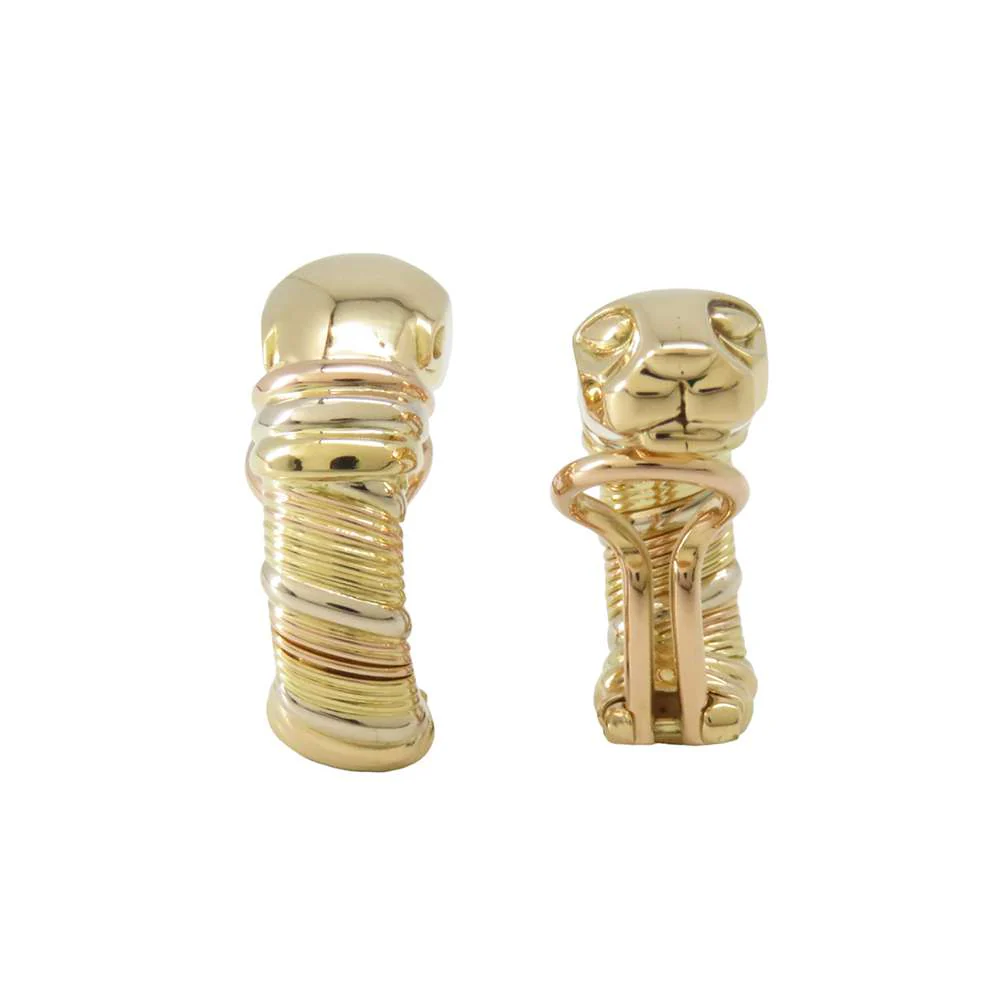 CARTIER PANTHERE Cougar Earrings