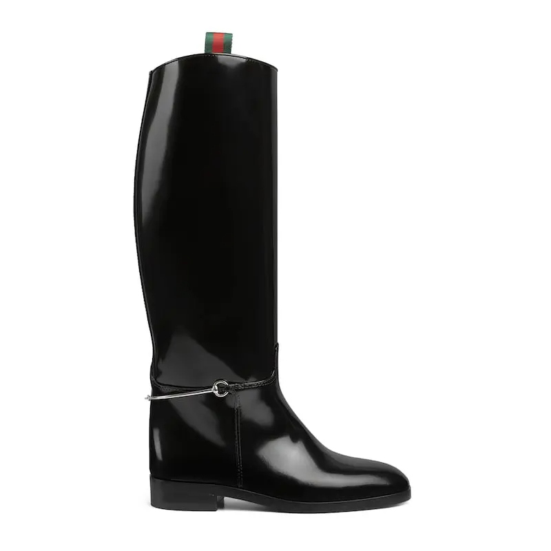 Gucci black long boots
