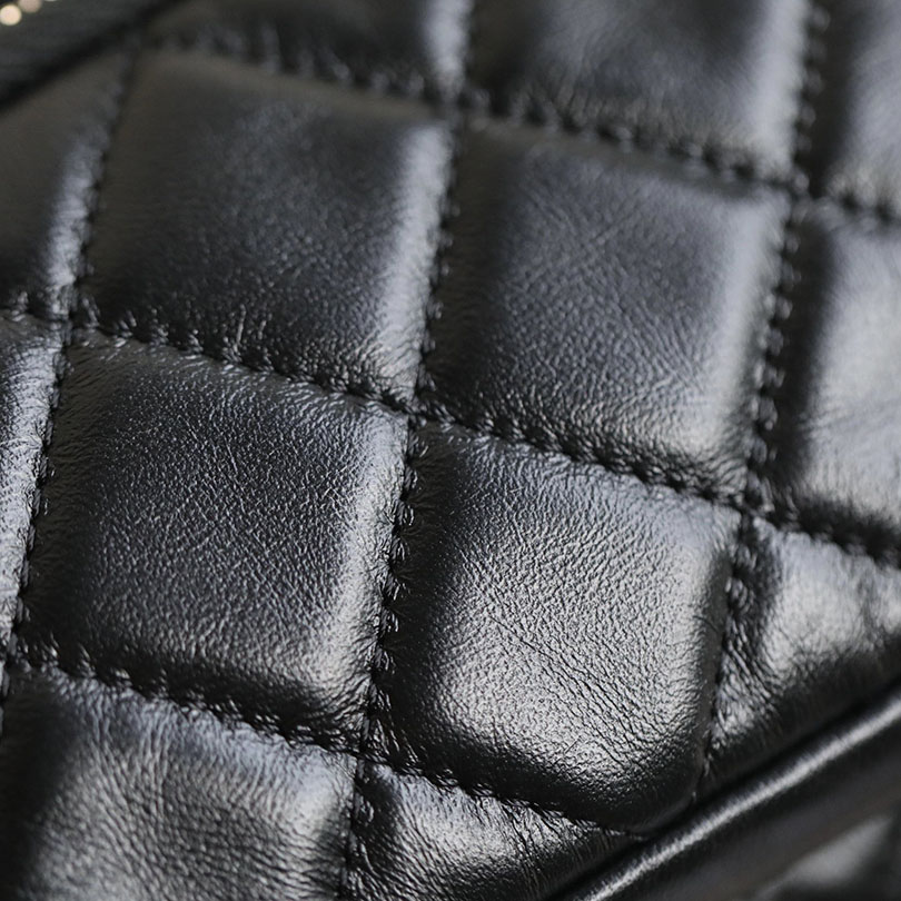 Chanel Black / Red / Milk Tea color Crossbody Bags