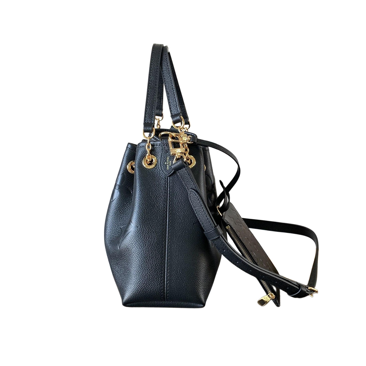 Louis Vuitton LV Bundle Monogram Empreinte Black/Cream With Gold Hardware