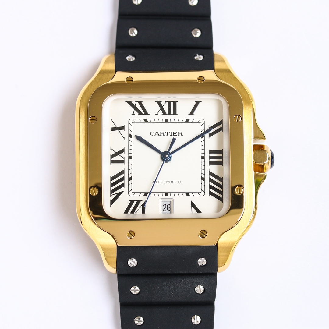 CARTIER-Santos-ref.WGSA0009-39.8mm