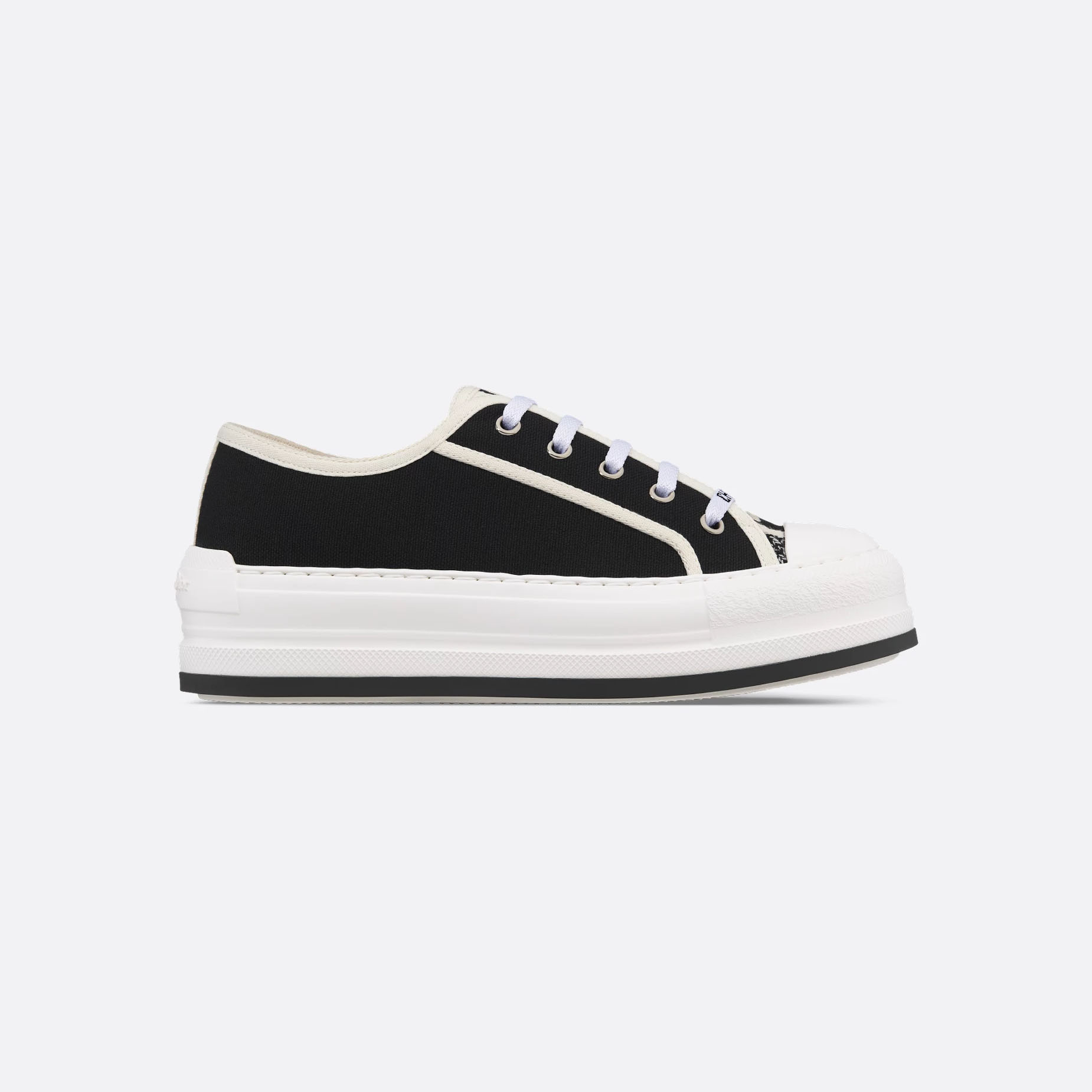 Dior black thick bottom sneakers