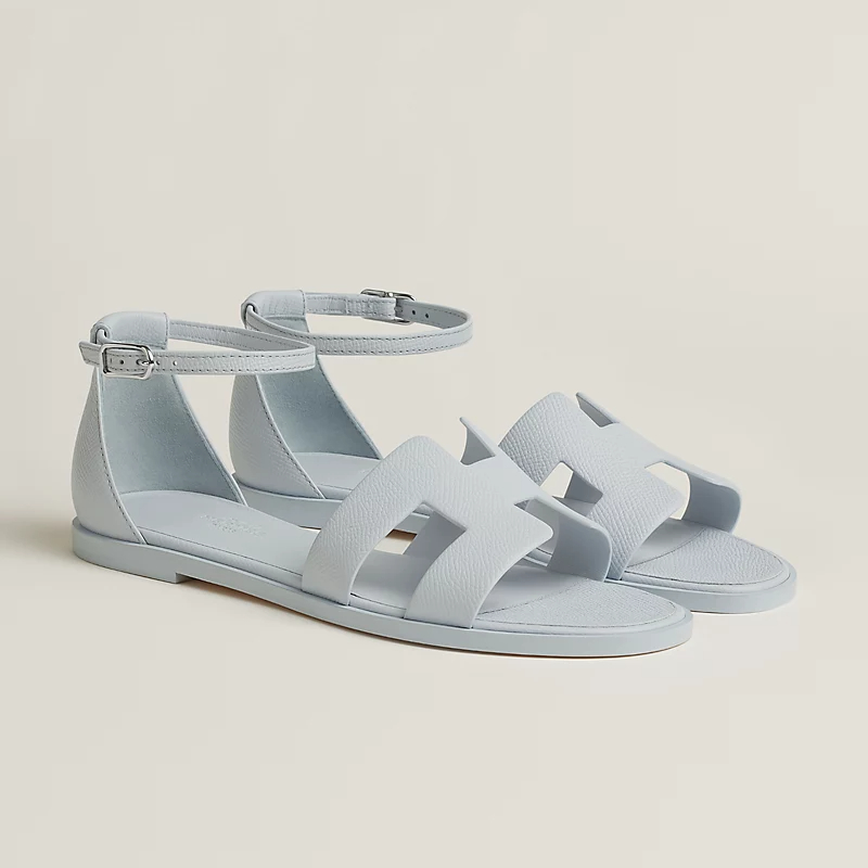 HERMES Santorini Blue Sandal