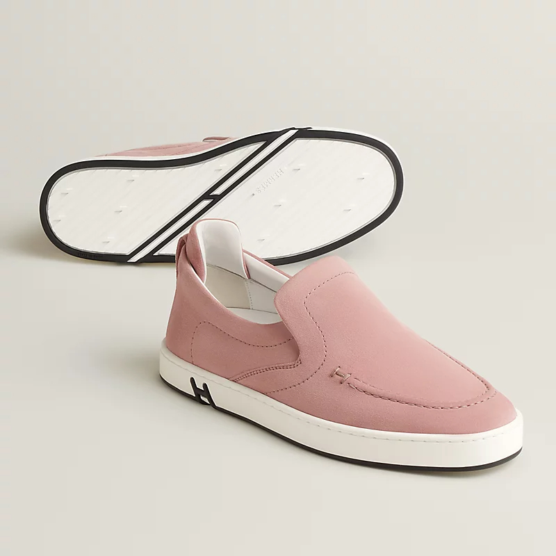 HERMES Kiddy Pink Loafers
