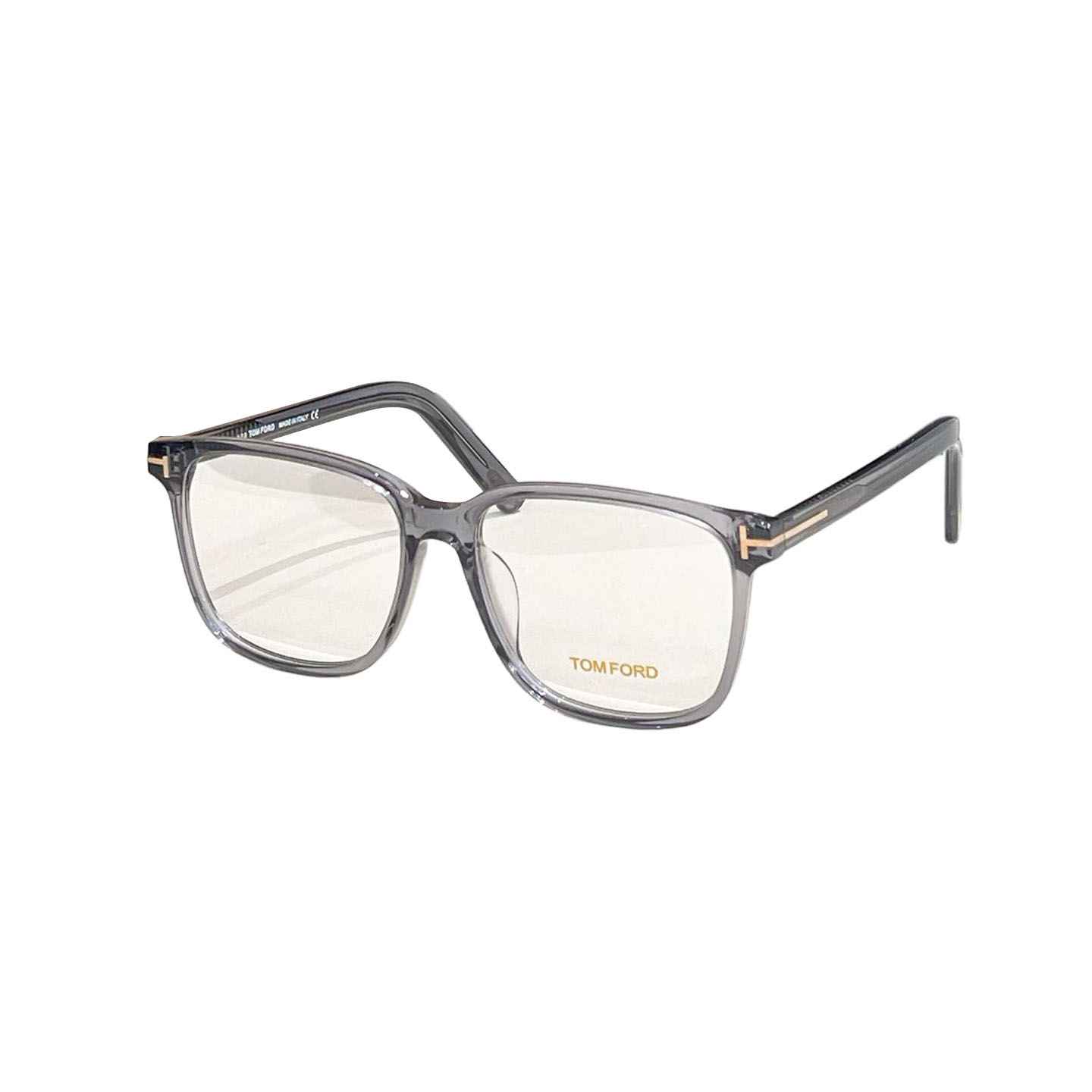 Tom Ford square frame glasses blue/grey/leopard/transparent/tawny/green color Size 55口18-140