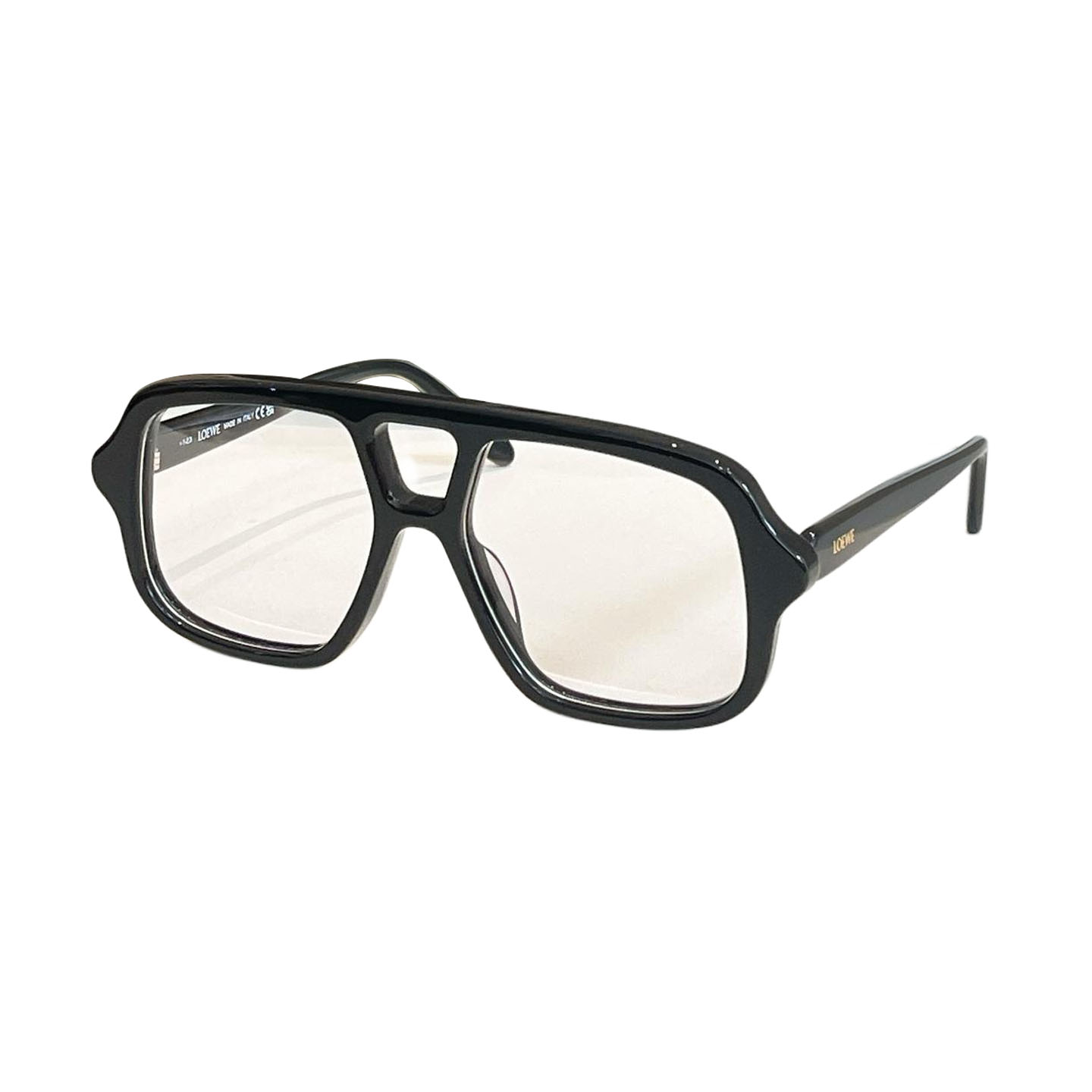 Loewe Pilot glasses black/tawny/leopard/brown/transparent color Size 54口14-140