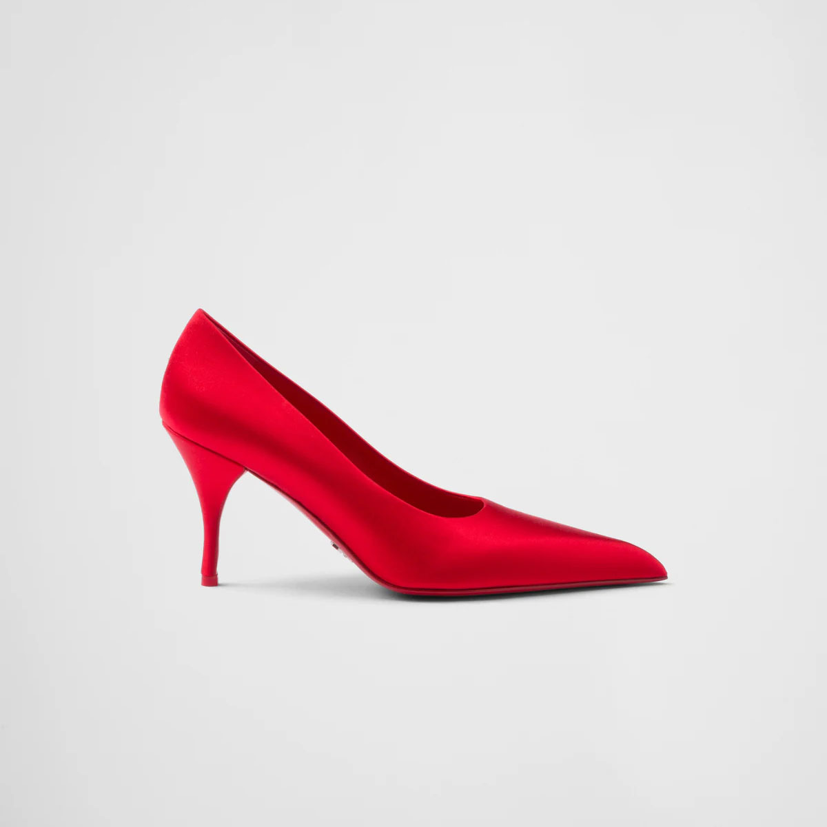 PRADA Satin finish red High Heels Shoes