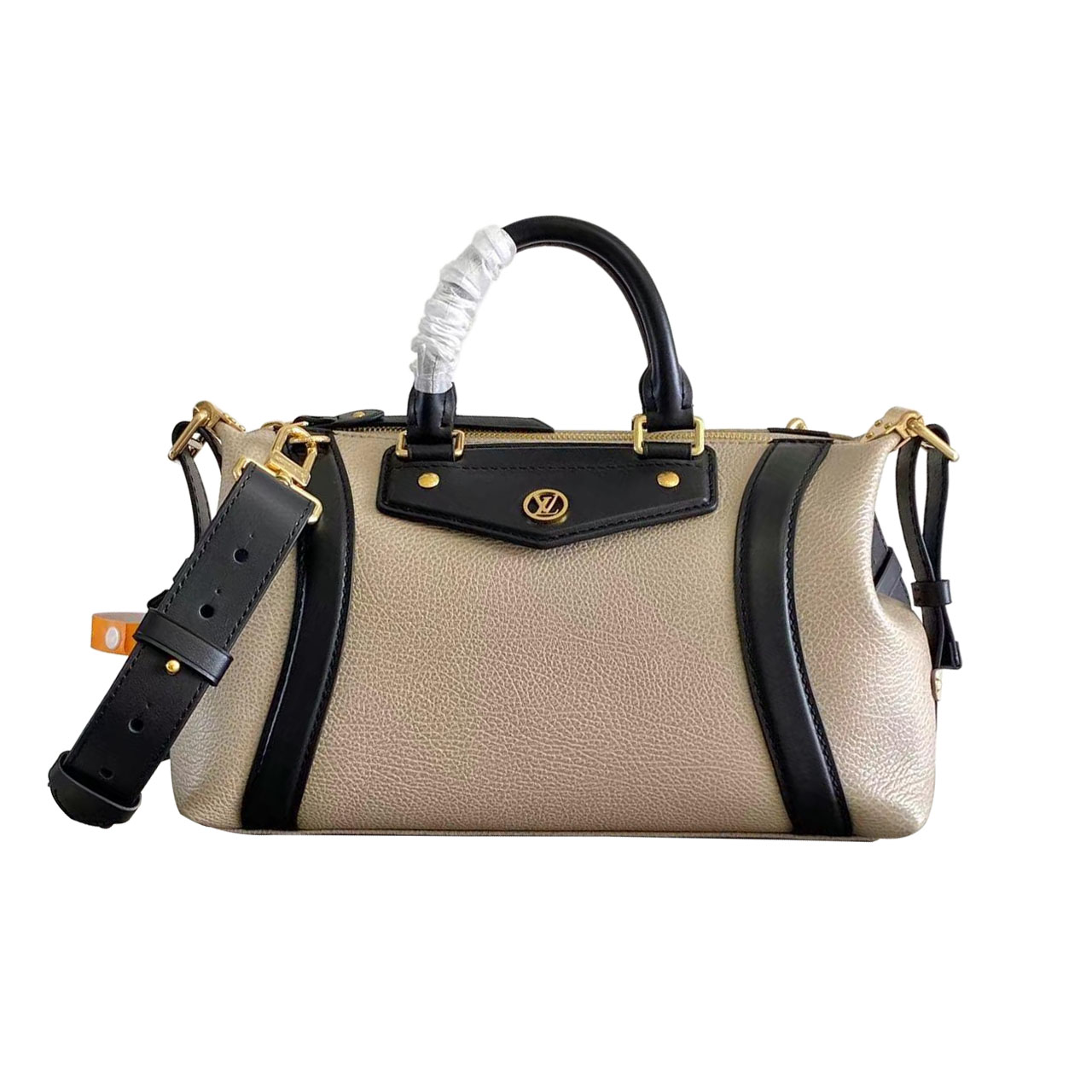 Louis Vuitton Biker PM Grey Lambskin Leather Gold Hardware