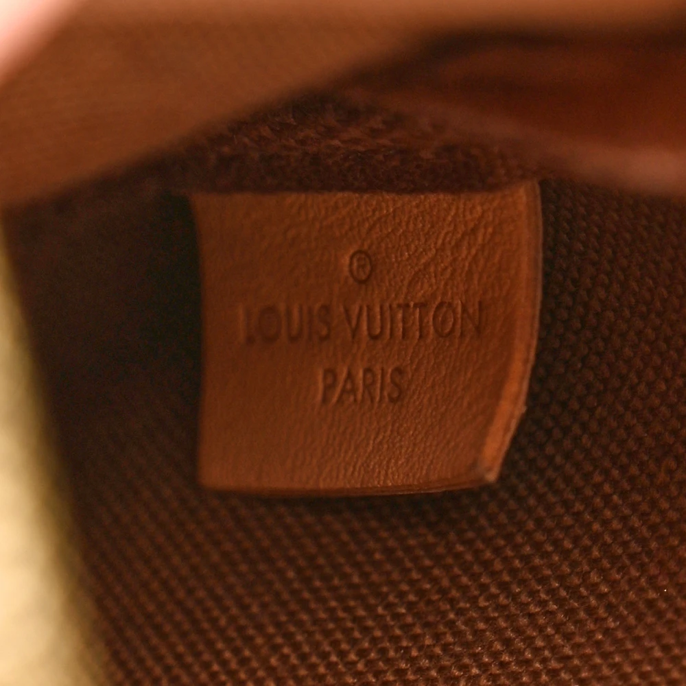 Louis Vuitton Multi Pochette Accessories Mini Pochette Monogram Canvas Gold Hardware