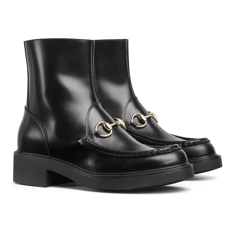 Gucci black ankle boots