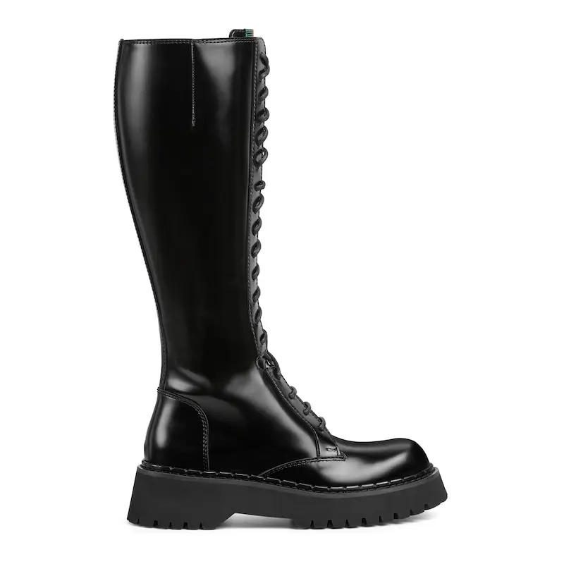 Gucci black long boots