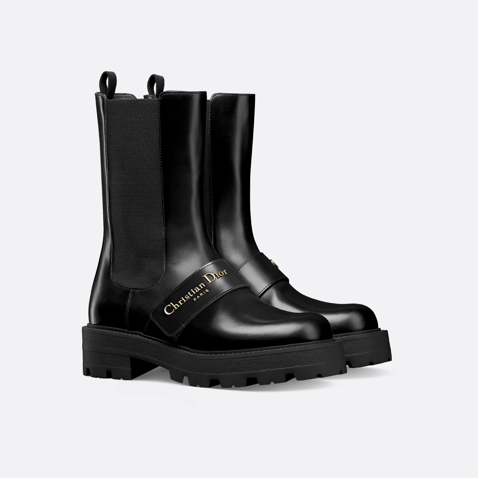 Dior black ankle boots