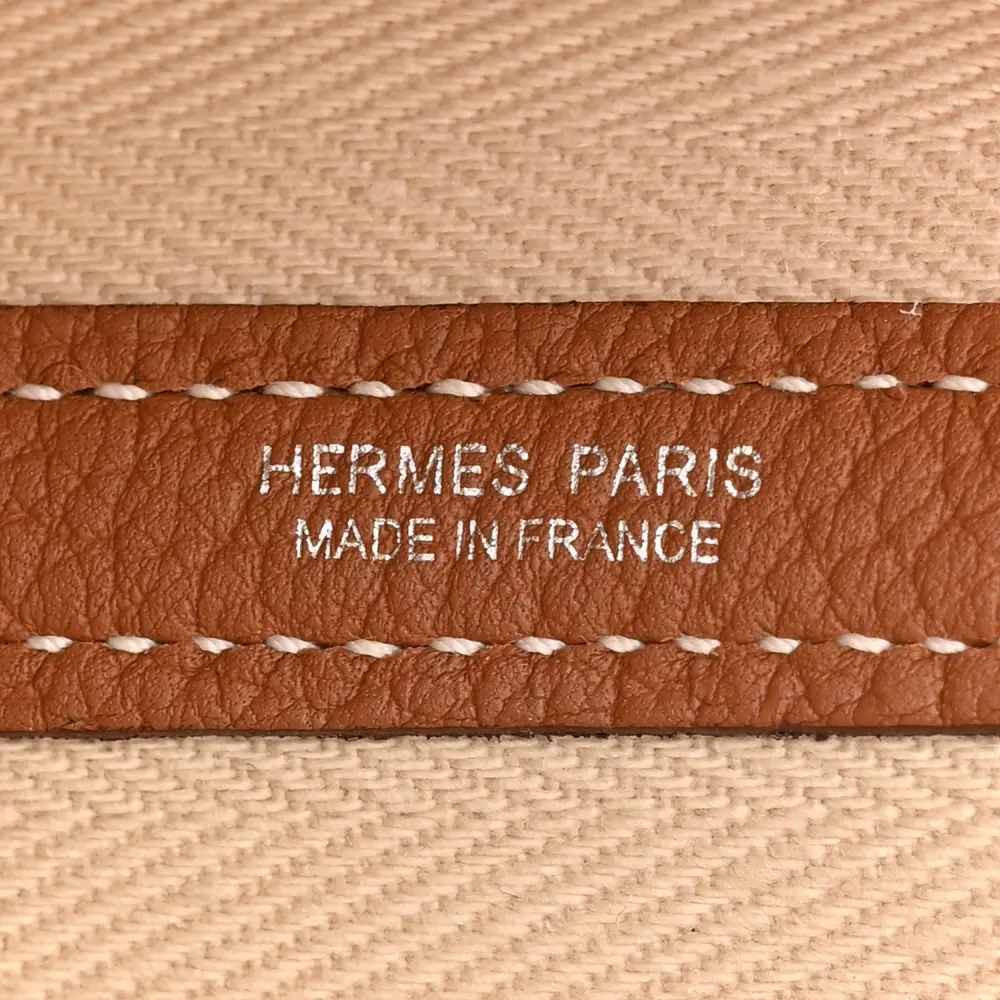 Hermès Garden Party 30 TPM Tote Brown Toile & Negonda Leather