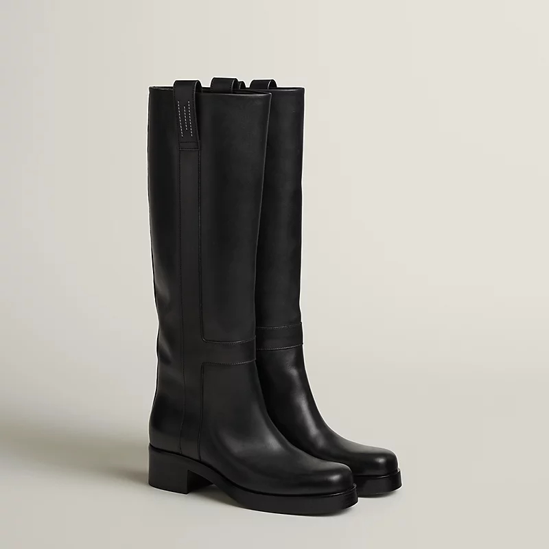 HERMES Horse Black  boots