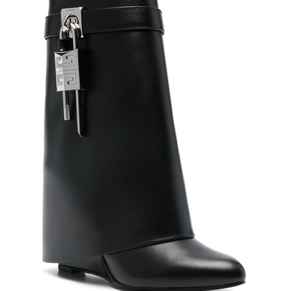 GIVENCHY Black high heel ankle boots (9cm)
