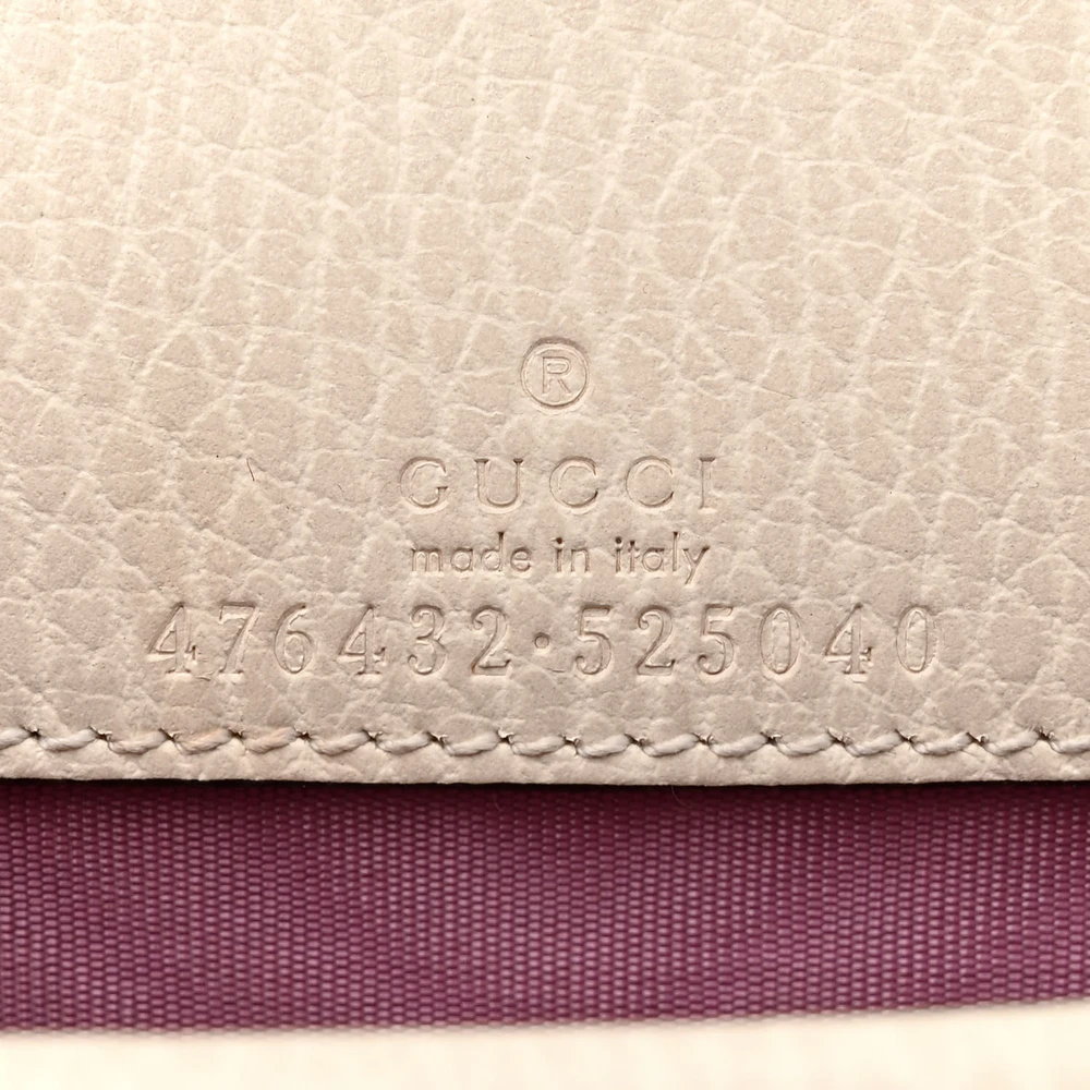 Gucci Super Mini Dionysus Shoulder Bag Mystic White Dollar Calfskin Leather & Crystal Black Diamond Aged Silver Hardware