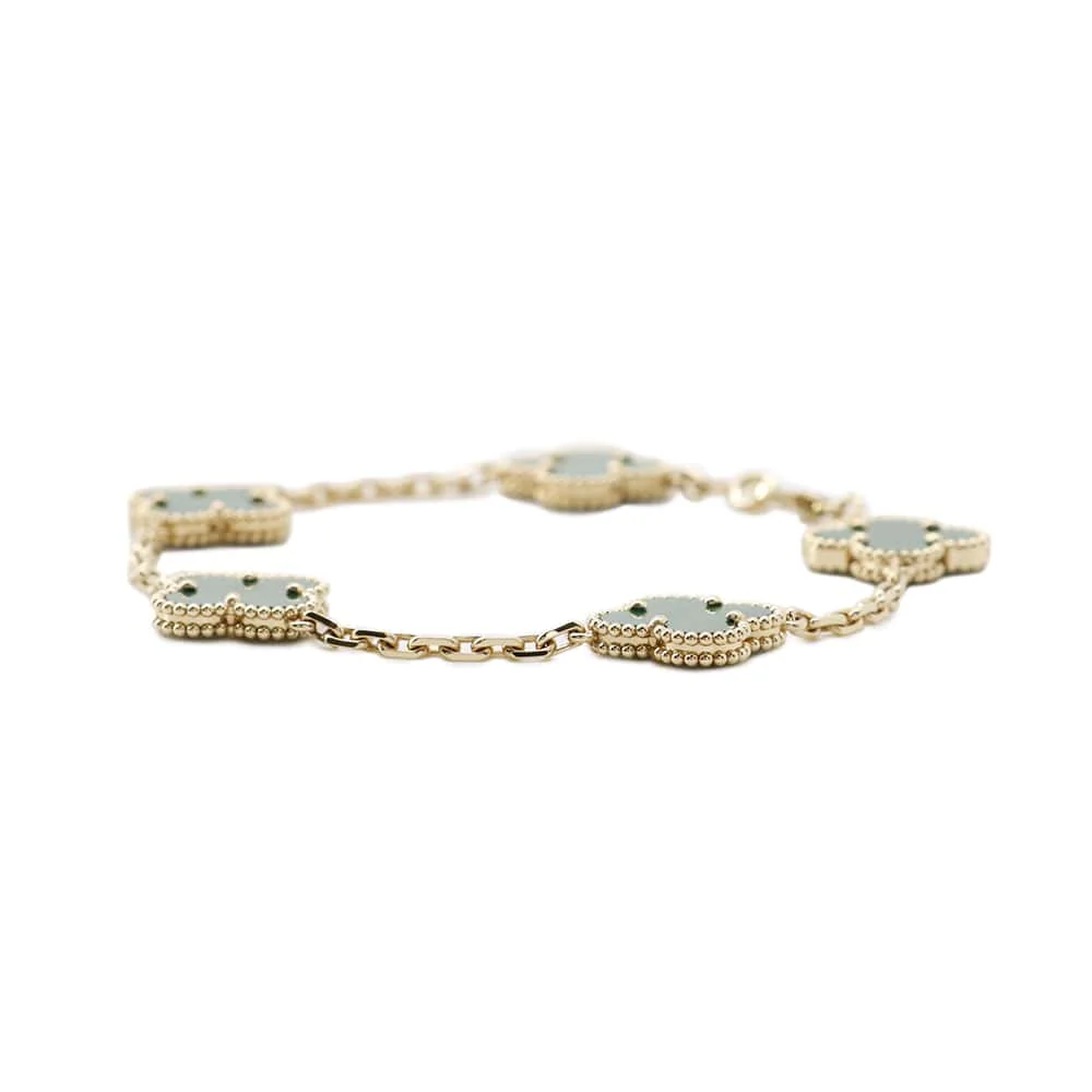 Van Cleef & Arpels Vintage Alhambra Bracelet 5 motifs