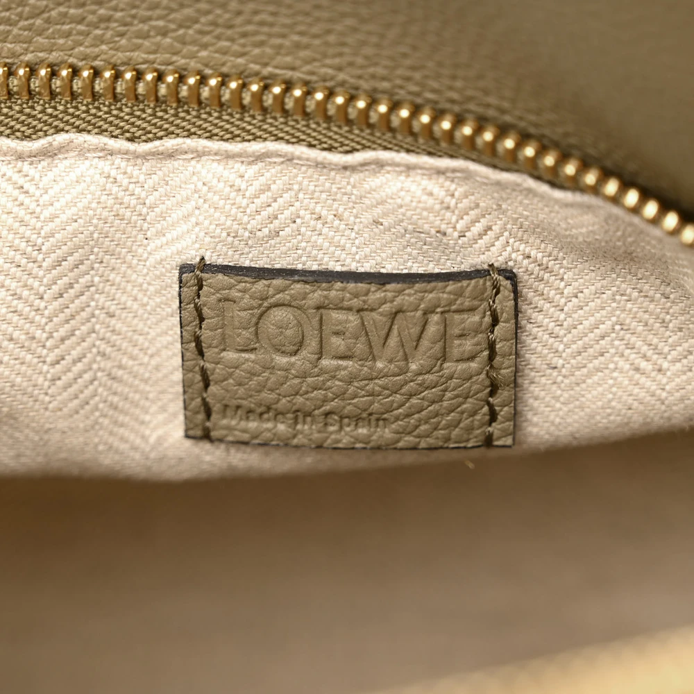 Loewe Puzzle Bag Small Artichoke Green Calfskin Leather