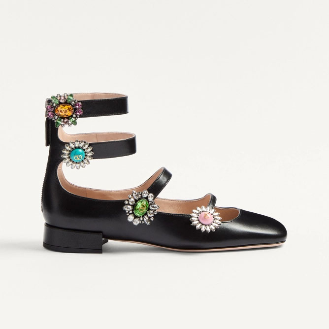 VALENTINO Sheepskin Ballet (heel 2 cm high)