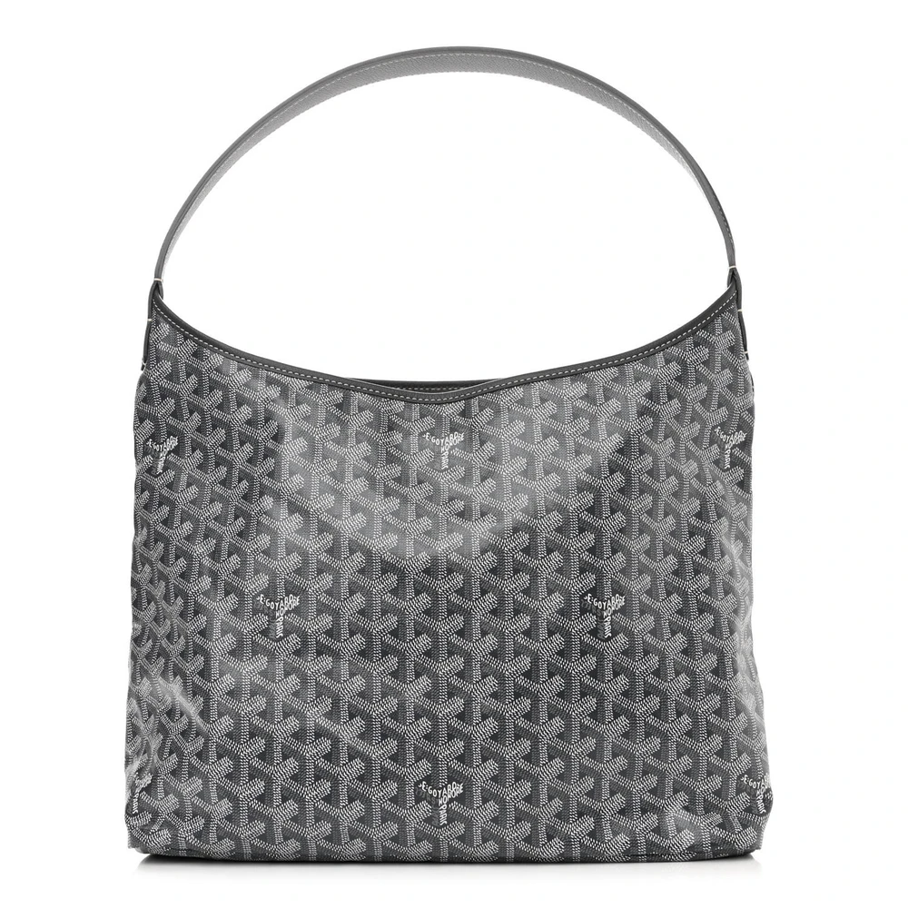 Goyard Boheme Hobo PM Grey Goyardine Canvas