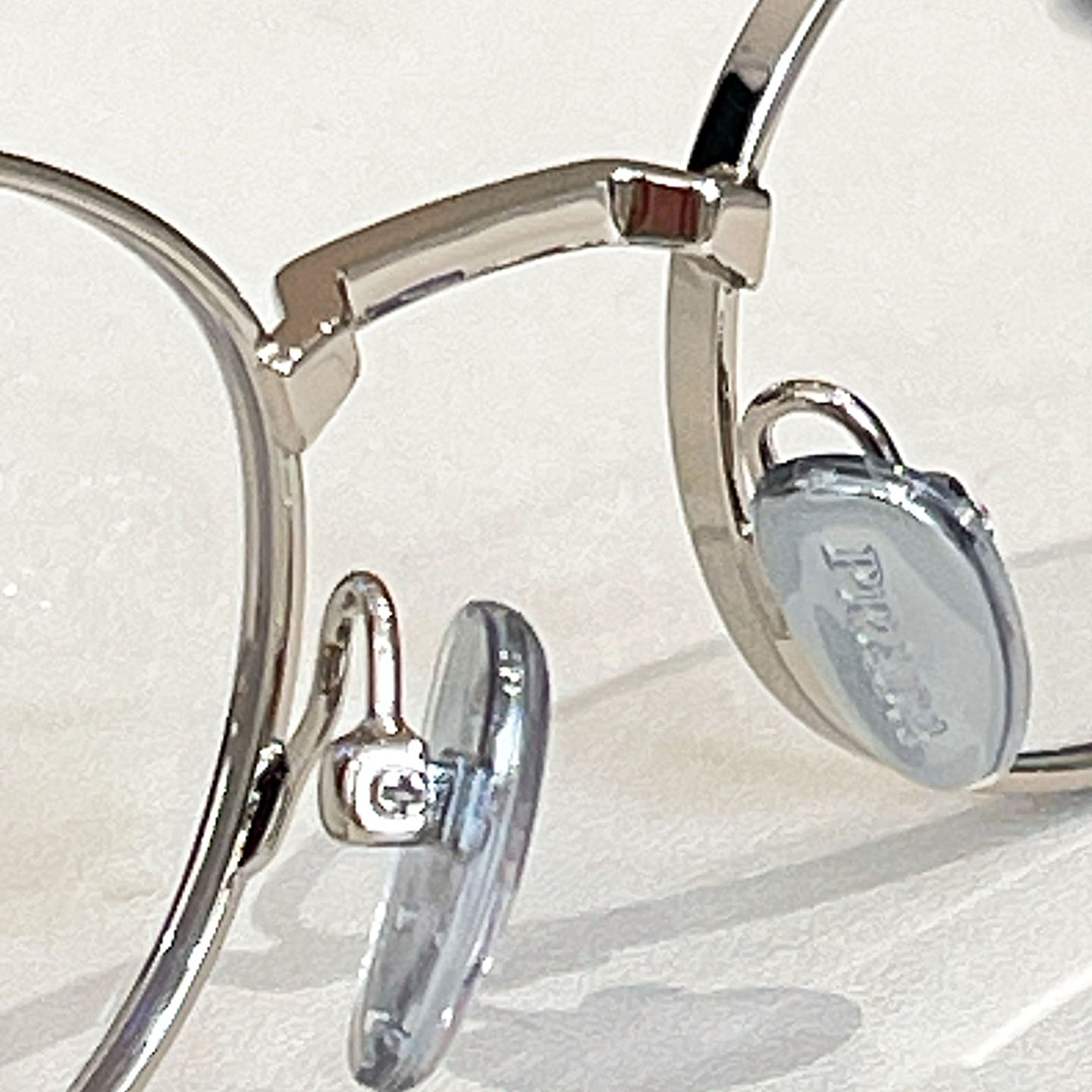 Prada Oval frame glasses silver/silver black/gold black/leopard color transparent lens Size 53口19-135