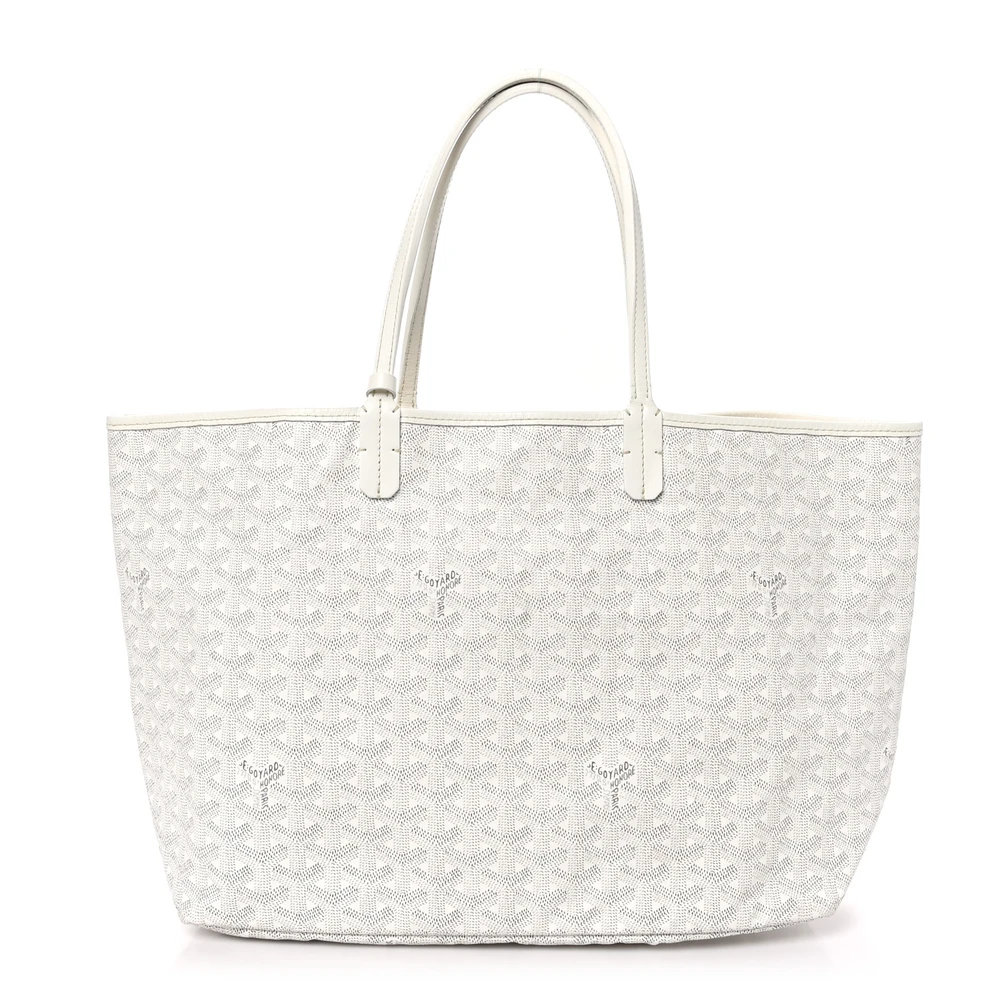 Goyard Saint Louis PM White Goyardine Canvas