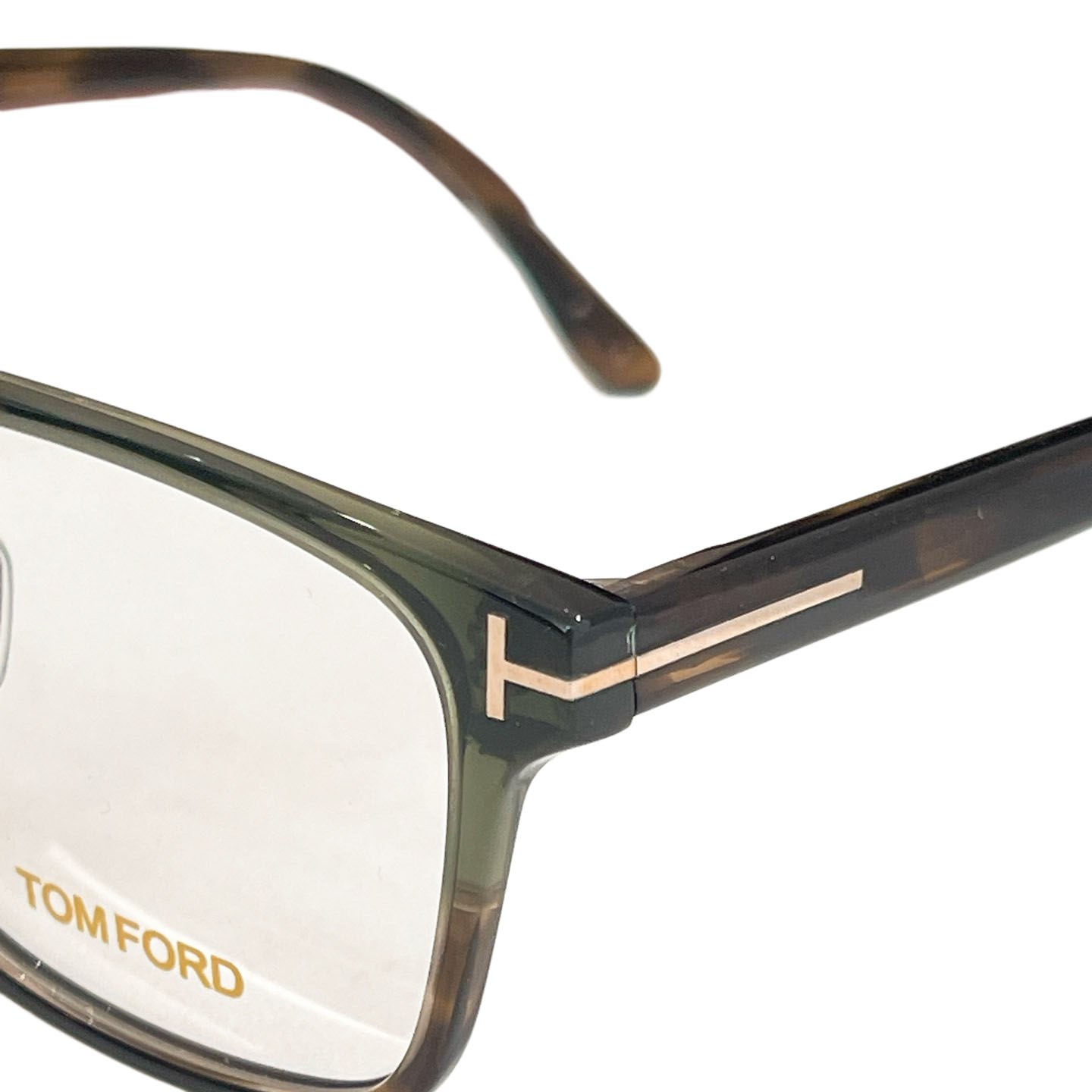 Tom Ford square frame glasses green/black/grey/blue/leopard/citron color Size 55口17-145