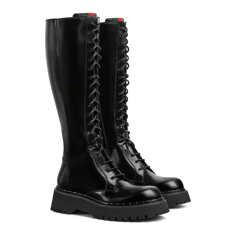Gucci black long boots