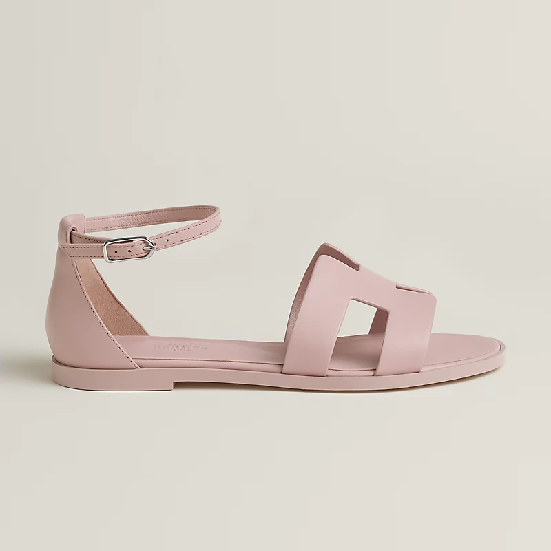 HERMES Santorini pink Sandal