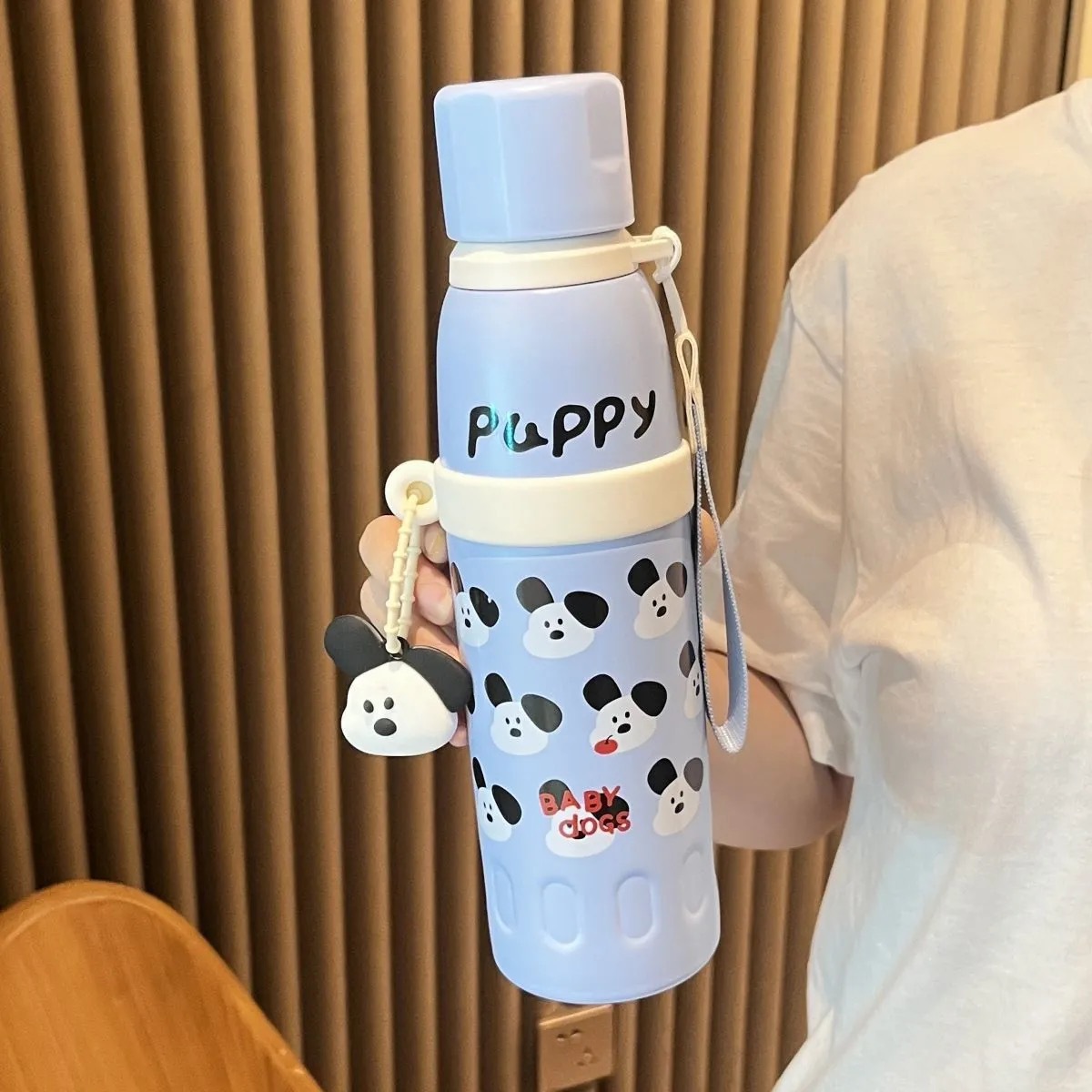 Star Pattern Water Bottle