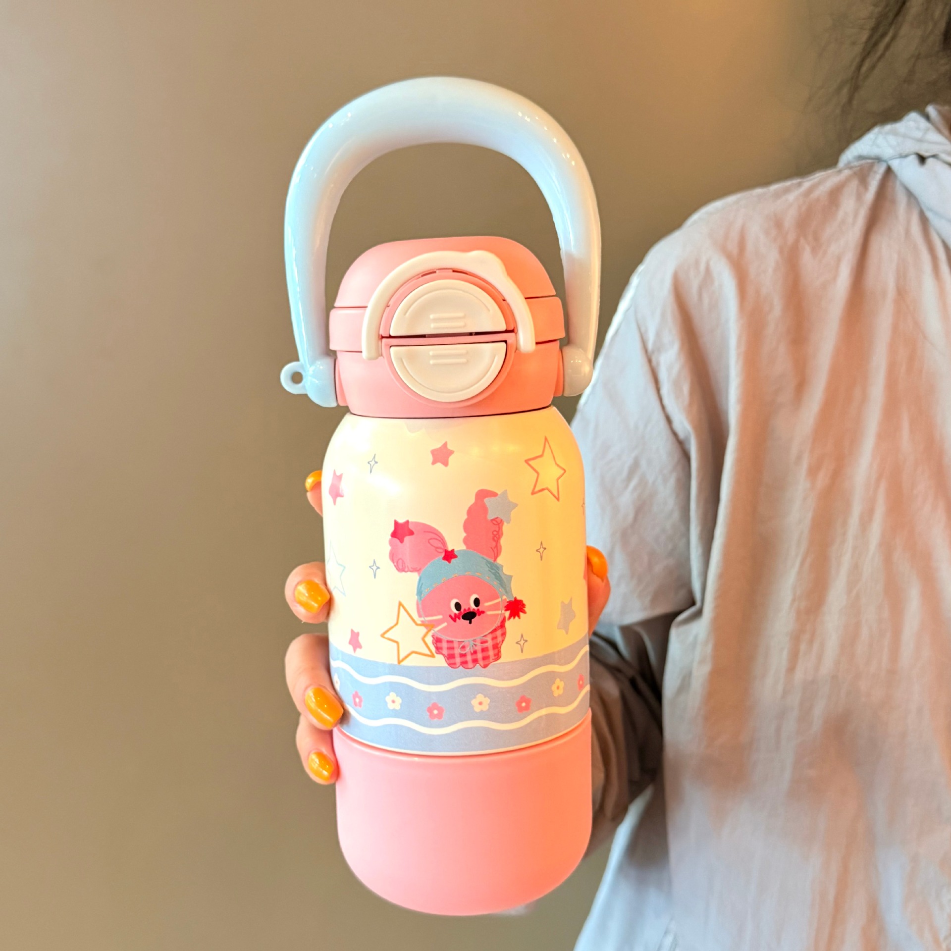 Happy Dog Thermos Bottle