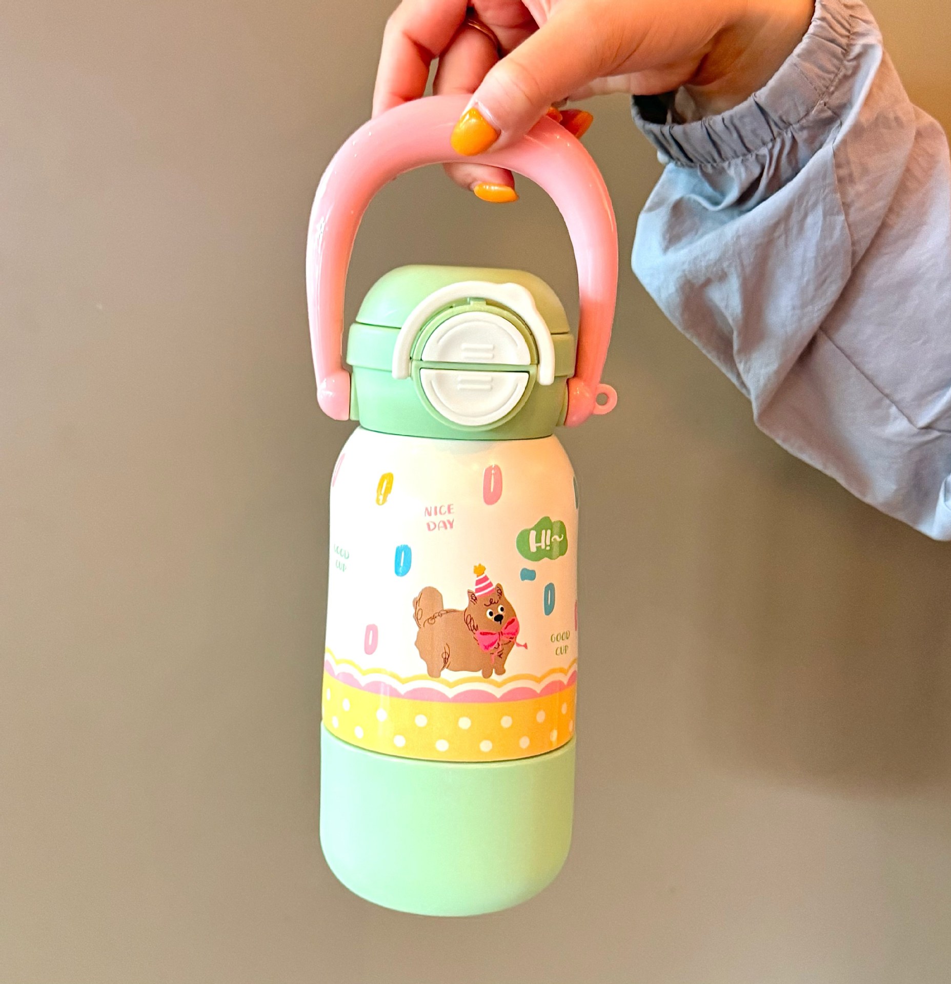 Happy Dog Thermos Bottle