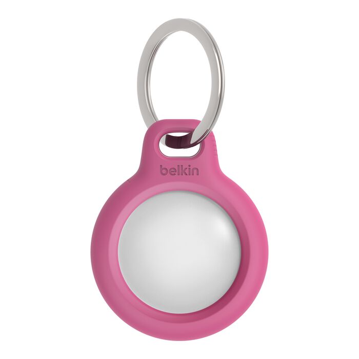 Secure Holder with Key Ring for AirTag