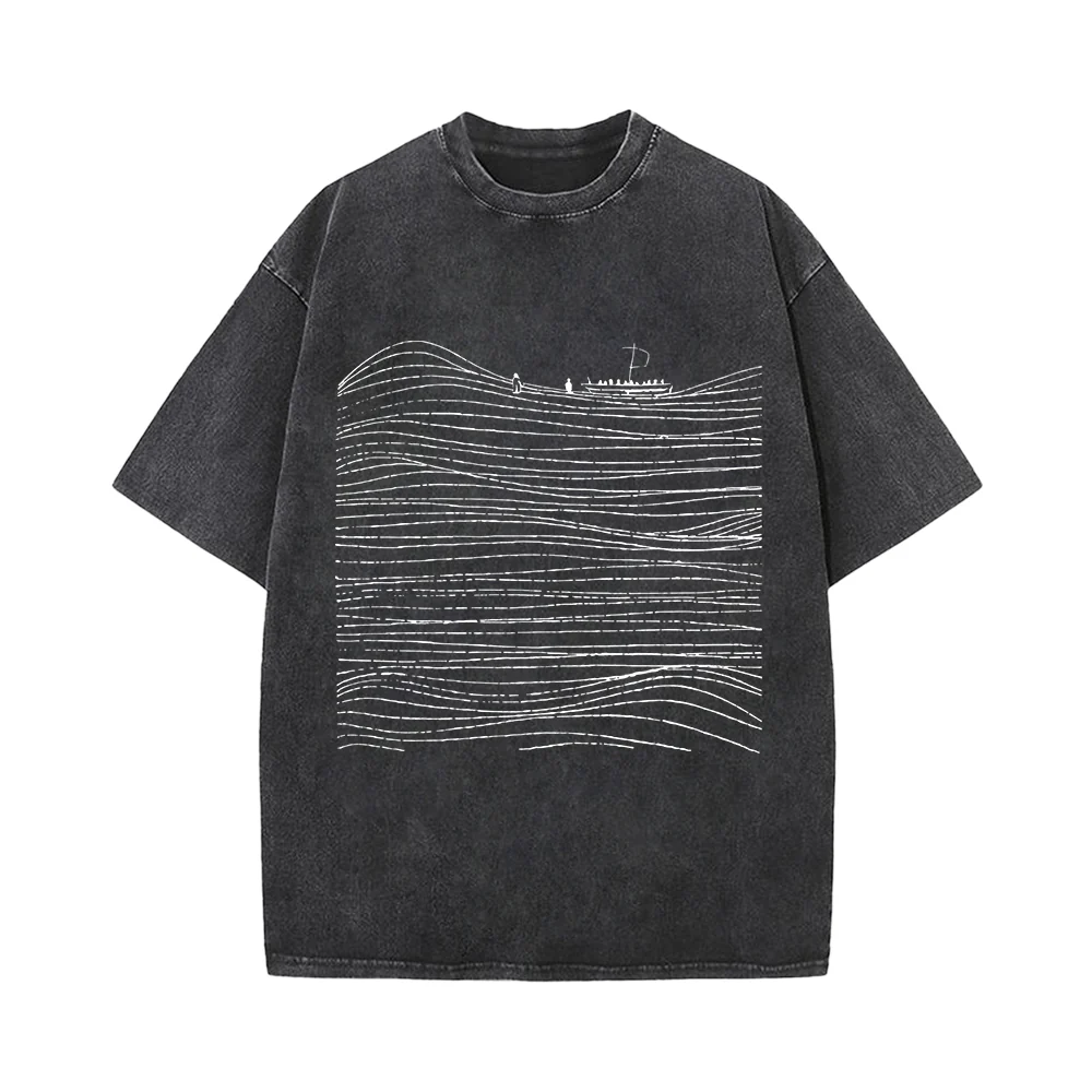 Walk on Water Boho Faith Unisex Washed T-Shirt