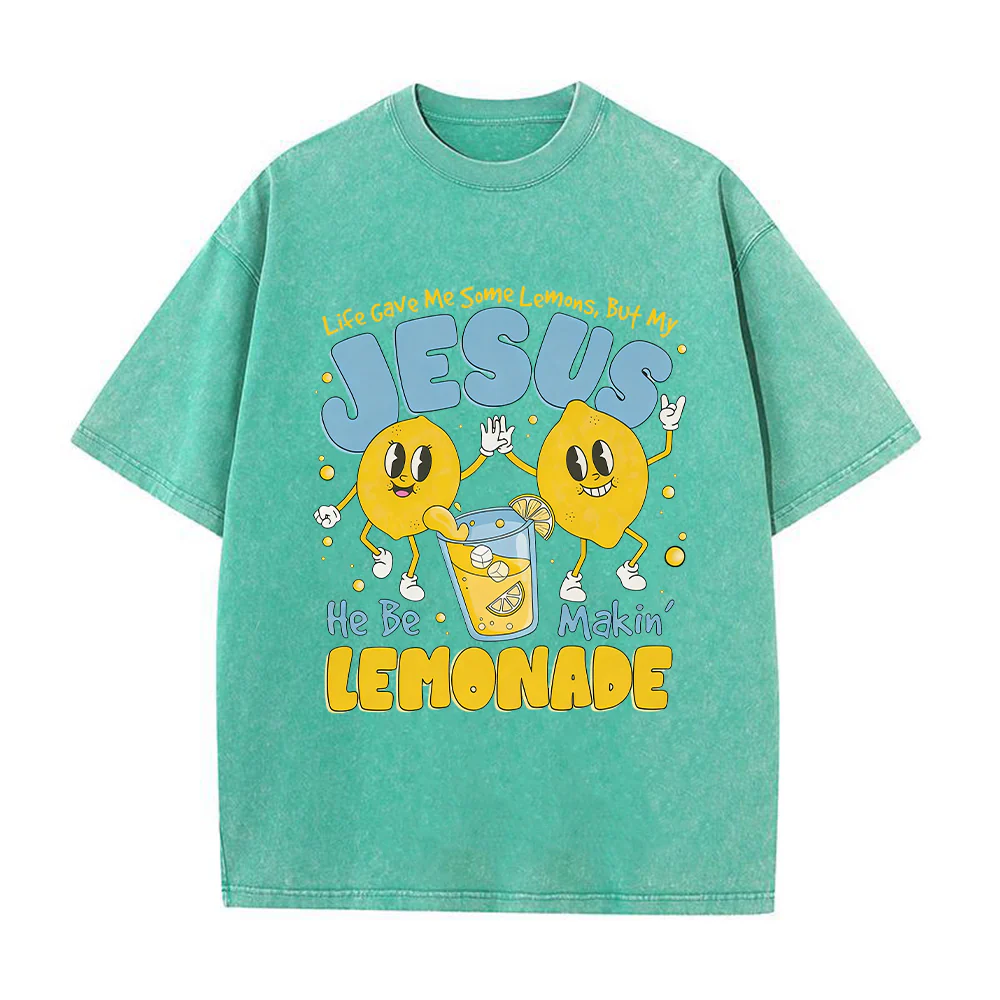 Life Gave Me Lemons Unisex Washed T-Shirt