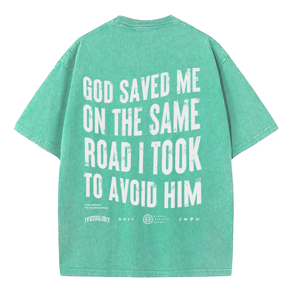 Redemptive Christian Unisex Washed T-Shirt