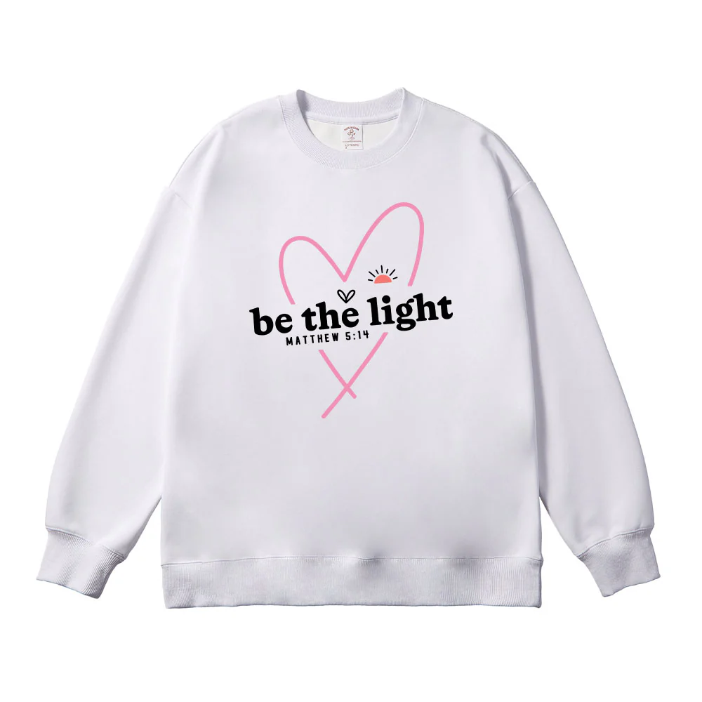 Be the Light Matthew 5:14 Unisex Cotton Sweatshirt